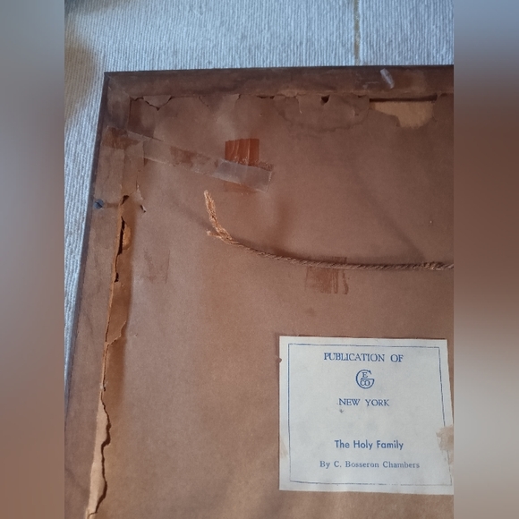 "The Holy Family" framed art - Picture 10 of 15